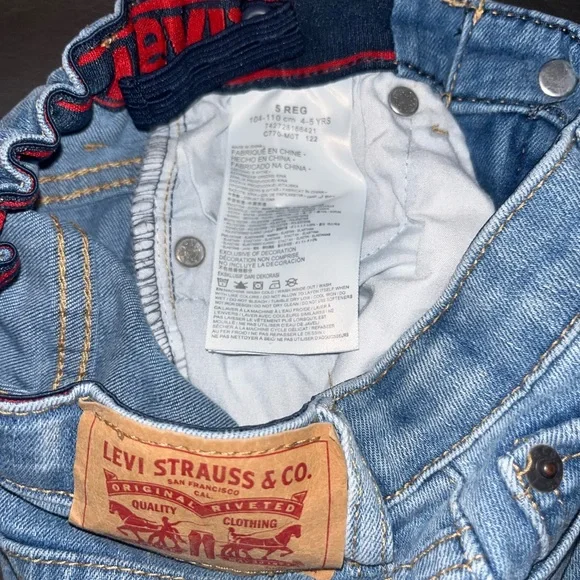 Lucky Brand/Levi Kids 5 reg Denim Shorts (3) Light, Medium, Dark Blue - Picture 11 of 11